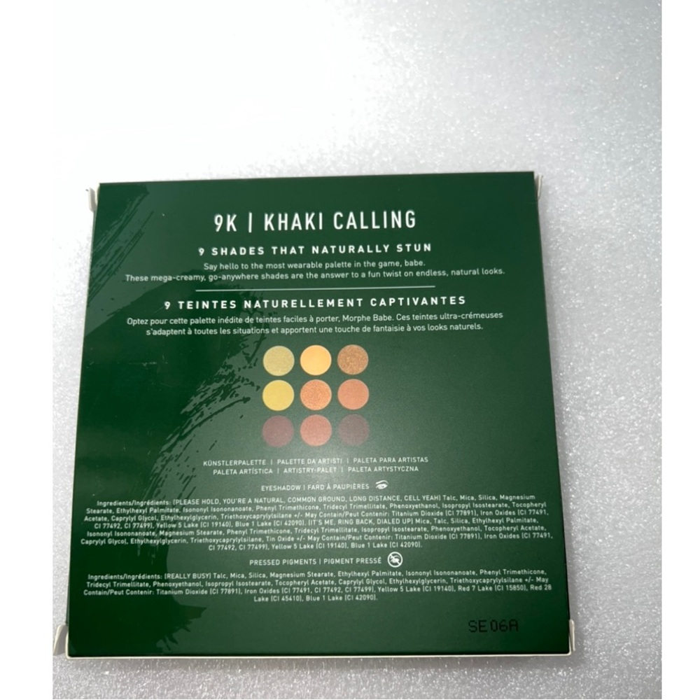 $6 Morphe khaki eyeshadow palette new in box $6 - Picture 2 of 8
